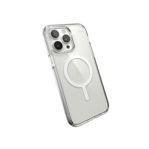 Sleek Orange Transparent Magnetic iPhone Case
